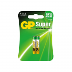 GP Super Alkaline AAAA &scaron;arminės baterijos, 2 vnt./bl.