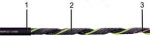 Kabelis CF880.10.12 - 12 G 1.0