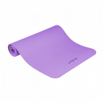 Gimnastikos kilimėlis jogai, pilatesui, fitnesui, 183x61cm, 1cm storio, TPE medžiaga, violetinė, REBEL ACTIVE