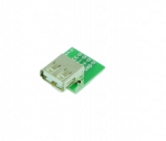 USB A lizdas kontaktinei plok&scaron;telei - USB tipo A lizdas