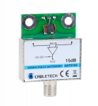 15dB ekranuotas antenos stiprintuvas Cabletech
