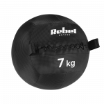 >>Medicininis kamuolys fitneso ir reabilitacijos pratimams, 7 kg, REBEL ACTIVE