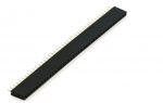 Smeigtuko lizdas 2.54 mm - 1x40 auksinis kai&scaron;tis - moteri&scaron;kas