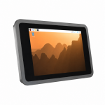 Argon Industria HMI 5C korpusas &ndash; HMI korpusas, skirtas Raspberry Pi 5 ir Touch Display 2 5 colių ekranui