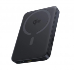 LiPo i&scaron;orinis akumuliatorius (PowerBank) 10000mAh 22.5W su bevieliu QI2, magnetiniu laikiukliu Magsafe suderinamas, juodas EnerFill FM12 BASEUS