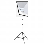 Puluz Studio mink&scaron;ta dėžutė 50x70cm, trikojis, LED lemputė 4 vnt PU5071EU