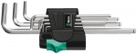 WERA 7 L formos veržliarakčių rinkinys su rutuliniu 1.5-6 mm 950 PKL