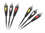 3RCA-3RCA 1.0 m Cabletech Eco-Line