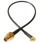 Perėjimas i&scaron; RP-SMA junties į MMCX 10cm