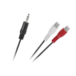 Kabelis 3.5 AUX - 2xRCA 0.25m