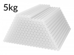 Klijų pistoletas plonas 7/150mm skaidrus 5kg