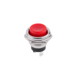 Mygtukinis jungiklis PUSH ON RED PBS26B