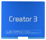 Flashforge Creator 3 Pro spyruoklinio plieno plok&scaron;tės komplektas