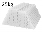 Klijų pistoletas plonas 7/150mm skaidrus 25kg