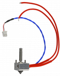 Flashforge Creator 3 Pro kairiojo hot end komplektas - grūdintas plienas - 0.4mm
