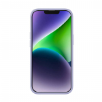 Baseus skystas silicio dioksidas iPhone 14 Plus Tok, stiklas ir valymo rinkinys (lila)