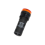 AD16-16E/O-230 indikatoriaus lemputė, 16 mm, oranžinė