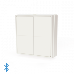 I&scaron;manusis keturių mygtukų Bluetooth jungiklis Shelly BLU Wall Switch 4 (Stand alone)