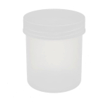 PP užsukamas indelis - 500 ml - pusiau permatomas - apvalus