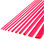 Cabletech termi&scaron;kai susitraukiantis vamzdelis 3.5mm - 1m Raudona