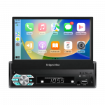 Kruger&Matz KM2018 automobilio radijas su i&scaron;traukiamu 7 colių ekranu CarPlay / AndroidAuto