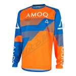 Off Road Mar&scaron;kinėliai AMOQ Ascent Strive V2 Jersey Oranžinė / Mėlyna