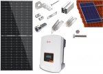 7kW saulės elektrinės komplektas (be montavimo darbų), stogo danga - skarda