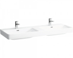 Dvigubas baldinis praustuvas PRO S, 1300x460 mm su 1 skyle mai&scaron;yt., LCC baltas