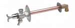 Neuž&scaron;ąlantis lauko čiaupas DN15, L 450-1000 mm