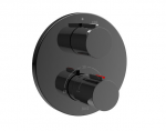 Vir&scaron;tinkinė termostatinio mai&scaron;ytuvo T-1000 Raund dalis,sp.Titanium black