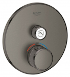 Vir&scaron;tinkinė du&scaron;o mai&scaron;ytuvo dalis Grohtherm Smartcontrol, 1 padėtis, grafito spalva