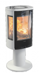 Krosnelė CONTURA C886G:2 Style balta, su stikliniu vir&scaron;umi (998498, 998661, 203149)