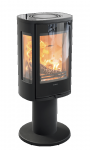 Krosnelė CONTURA C886G:2 Style, juoda, su stiklo plok&scaron;te vir&scaron;uje (998497, 998660, 203149)