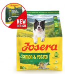 Josera Salmon & Potato 12,5 kg - begrūdis sausas maistas &scaron;unims su la&scaron;i&scaron;a
