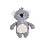 Žaislas &scaron;uniui - Pilka pliu&scaron;inė svajojanti koala, 12,5 x 15 cm