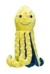 Žaislas &scaron;uniui - Pliu&scaron;inis geltonas a&scaron;tuonkojis, BEEZTEES, 25 cm