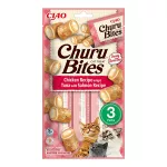 Churu Bites skanėstas katėms su tunu ir la&scaron;i&scaron;a, suktinukai, 3 vnt.