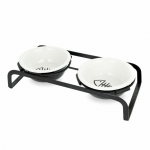 Dubenėliai katei, su stovu, Barry King, 12 cm skersmens