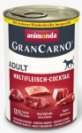 Animonda GranCarno Adult Multi-Meat Coctail: konservai suaugusiems &scaron;unims Mėsos kokteilis, 400 g