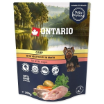 Ontario tro&scaron;kinys &scaron;unims i&scaron; karpio ir daržovių sultinyje, 300 g, Pouch Carp with vegetables in broth