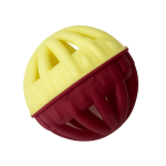 Žaislas &scaron;uniui - Kvepiantis ažūrinis guminis kamuoliukas, 8 cm