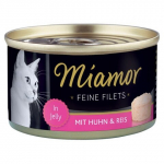 24 vnt. Miamor Super Premium konservai katėms su vi&scaron;tiena ir ryžiais, 100 g