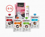 Rinkinys katėms mėsos ir salyklo (malt) pastos