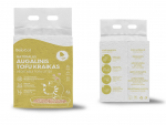 Kraikas katėms TOFU BeloCat, pu&scaron;ies kvapo, 6 l (2,5 kg), 2 mm granulės