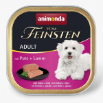 Animonda Vom Feinsten Adult with Turkey and Lamb &ndash; konservai suaugusiems &scaron;unims su kalakutiena ir ėriena, 150 g