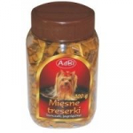 Skanėstai &scaron;unims - Mėsos kąsneliai su vi&scaron;tiena ir ėriena, 300 g, AdBi