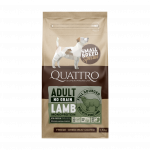 Quattro SB su ėriena sausas suaugusių mažų veislių &scaron;unų pa&scaron;aras, 1,5kg