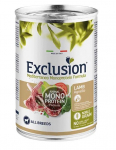 Exclusion Mono Protein Mediterraneo konservuotas pa&scaron;aras &scaron;unims su ėriena, 400 g