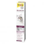 GimCat maisto papildas katėms - Malt-Soft Extra Anti-Hairball pasta kačių žarnyno veiklai gerinti, 50 g