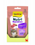 GIMCAT NUTRI MALT BITES &ndash; Tra&scaron;kūs skanėstai katėms nuo plaukų gumuliukų, 40 g